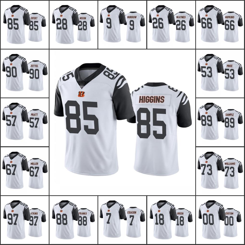 Cincinnati''Bengals''Men #9 Joe Burrow 90 Zettel 18 Green 28 Joe Mixon Women Youth Custom Color Rush Limited Jersey
Cincinnati''Bengals''Men #9 Joe Burrow 90 Zettel 18 Green 28 Joe Mixon Women Youth Custom Color Rush Limited Jersey