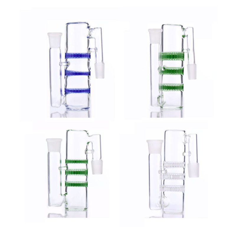 Hookahs Triple honeycomb perc ashcatcher 14.4mm 18.8mm joint size Wholesale TOP quality HC female male glass ash catchers accessories
Hookahs Triple honeycomb perc ashcatcher 14.4mm 18.8mm joint size Wholesale TOP quality HC female male glass ash catchers accessories