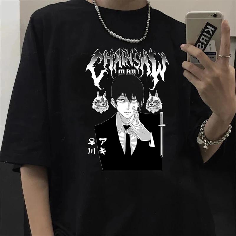 Men's T-Shirts Harajuku Chainsaw Man T Shirt Men Short Sleeve Cartoon T-shirt Casual Anime Manga Aki Hayakawa Graphic Tees Unisex Tshirt Mal, 5865kkk
Men's T-Shirts Harajuku Chainsaw Man T Shirt Men Short Sleeve Cartoon T-shirt Casual Anime Manga Aki Hayakawa Graphic Tees Unisex Tshirt Mal, 5865kkk