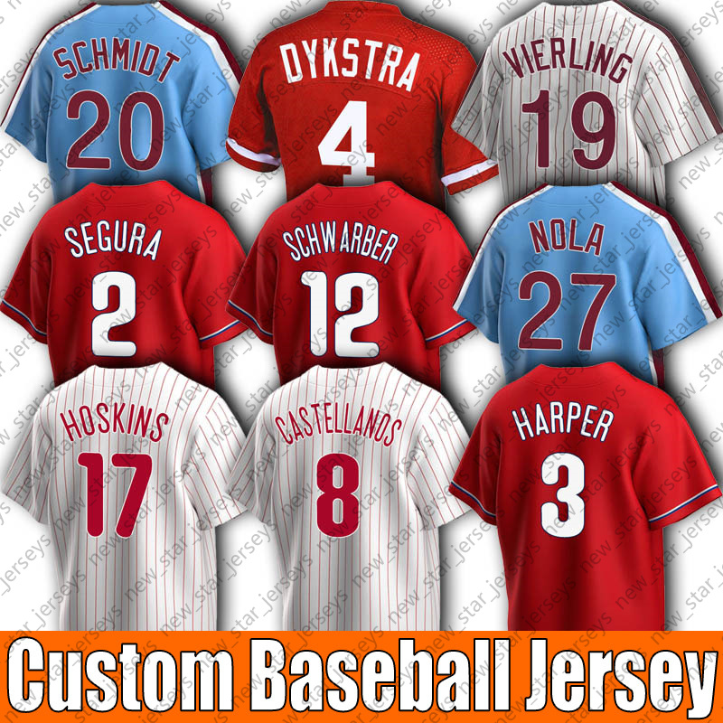 3 Bryce Philadelphia Harper Jersey Baseball Nick Castellanos J.T. Realmuto Kyle Schwarber Jerseys Mike Schmidt Rhys Hoskins Didi Gregorius Jean Segura Bryson Stott, Man custom jersey (fcr)
3 Bryce Philadelphia Harper Jersey Baseball Nick Castellanos J.T. Realmuto Kyle Schwarber Jerseys Mike Schmidt Rhys Hoskins Didi Gregorius Jean Segura Bryson Stott, Man custom jersey (fcr)