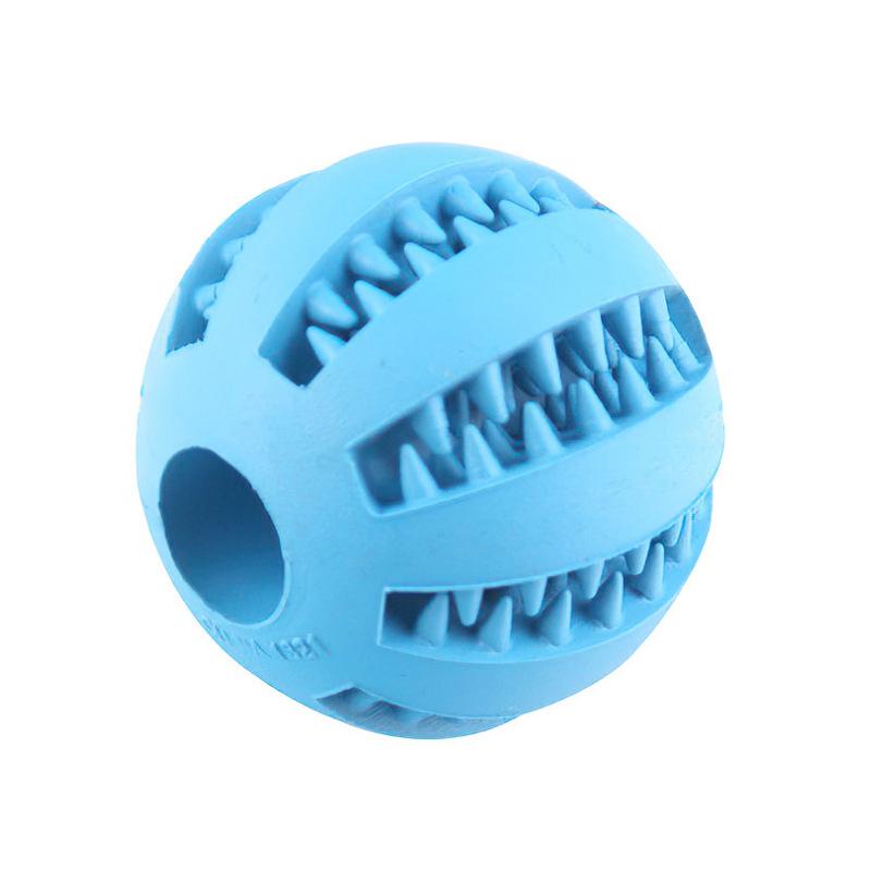 5cm Pet Toys Funny Interactive Elasticity Chew Toy for Dog Tooth Clean of Food Extra-tough Rubber Ball FY3946 JN13