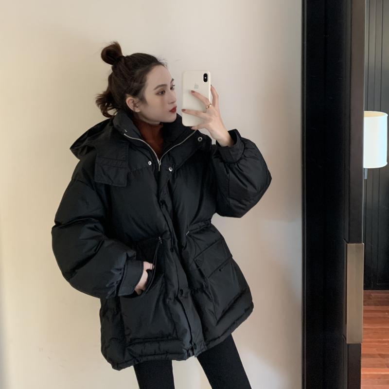 Women's Trench Coats Make Firm Offers To Han Edition Of The Collect Waist Down Cotton-padded Clothes Jacket College Age Reduction DWomen's, Black
Women's Trench Coats Make Firm Offers To Han Edition Of The Collect Waist Down Cotton-padded Clothes Jacket College Age Reduction DWomen's, Black