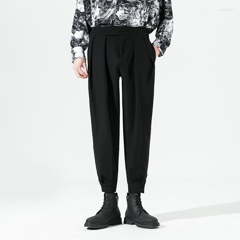 Men's Pants Year Spring Color Drape Solid Men's Suit Trousers Ninth Paste Casual LooseMen's Naom22, Black
Men's Pants Year Spring Color Drape Solid Men's Suit Trousers Ninth Paste Casual LooseMen's Naom22, Black