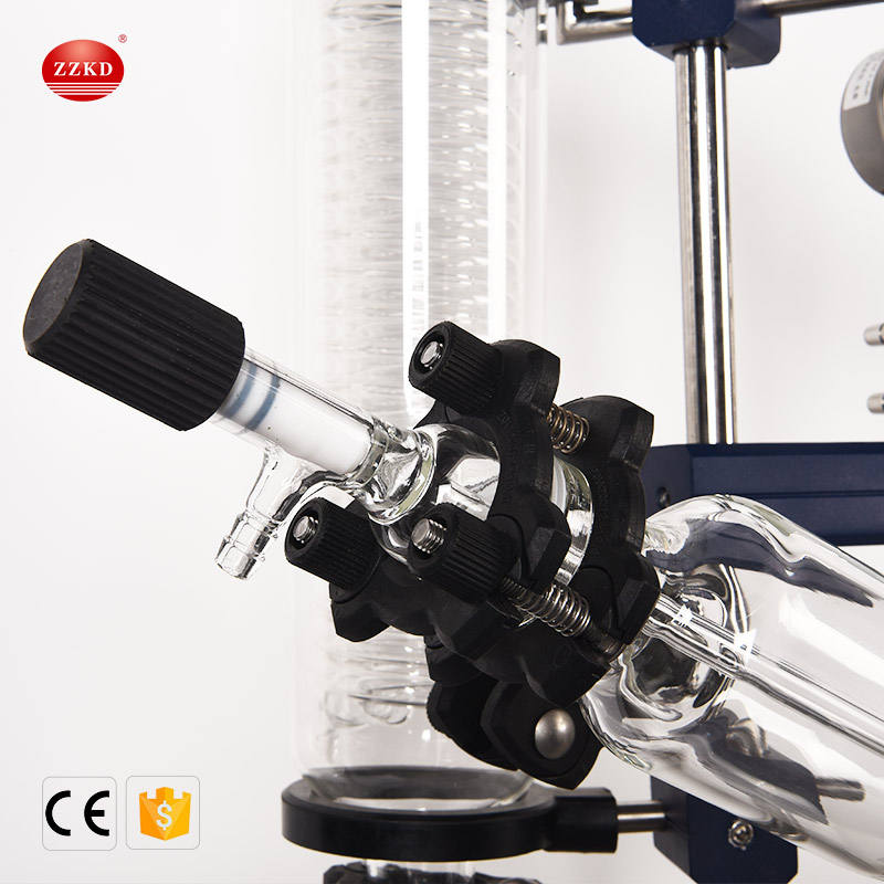 ZZKD Lab Supplies 50L Rotary Evaporator Equipment Large Volume Rotavap R1050 Water Bath Automatic Lifting Laboratory Supplies 220V Explosion Proof