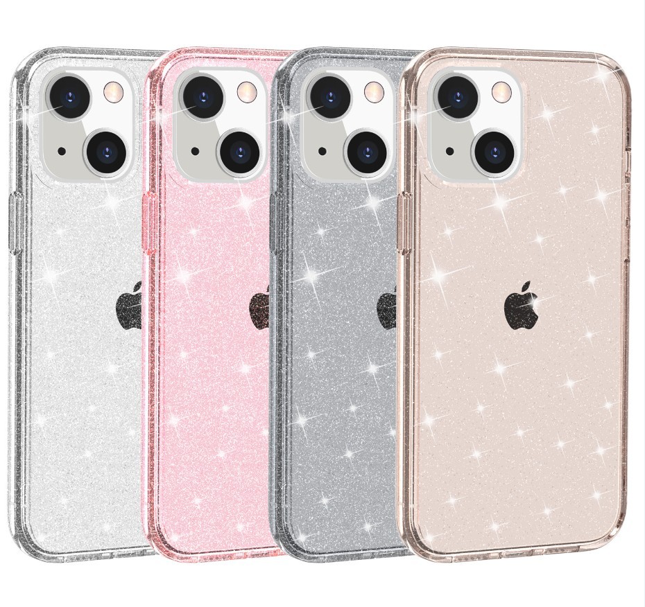 Luxury Terminator Glitter Shockproof Clear Strong Phone Cases for iPhone 16 16E 15 14 13 12 11 Pro Max XR XS 8 7 6 Plus