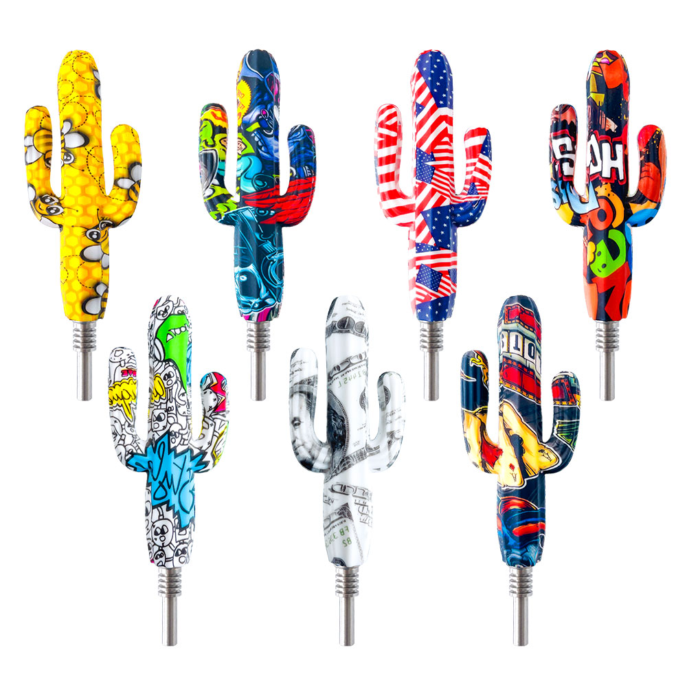 Print Cactus Nectar Collector Kit with 10mm stainless steel smoke accessory dab rig water pipes glass bongs
Print Cactus Nectar Collector Kit with 10mm stainless steel smoke accessory dab rig water pipes glass bongs