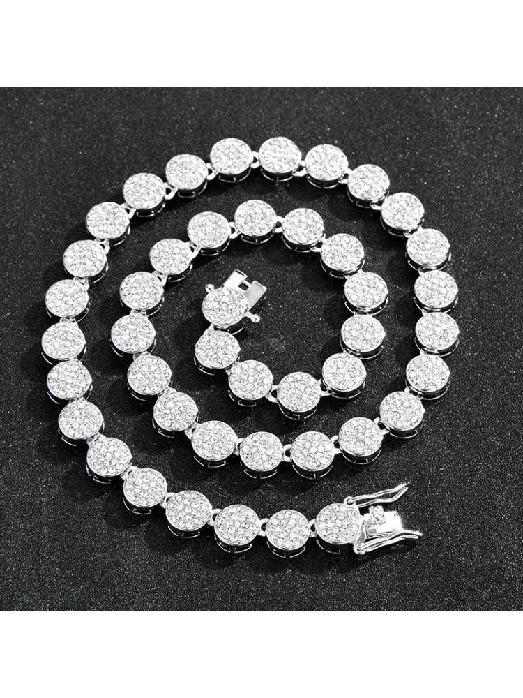 Pendant Necklaces Fashion Iced Out 10mm 5A Cubic Zircon Round Beads Tennis Chain Choker Necklace For Men Women Hip Hop Baguette JewelryPenda
Pendant Necklaces Fashion Iced Out 10mm 5A Cubic Zircon Round Beads Tennis Chain Choker Necklace For Men Women Hip Hop Baguette JewelryPenda