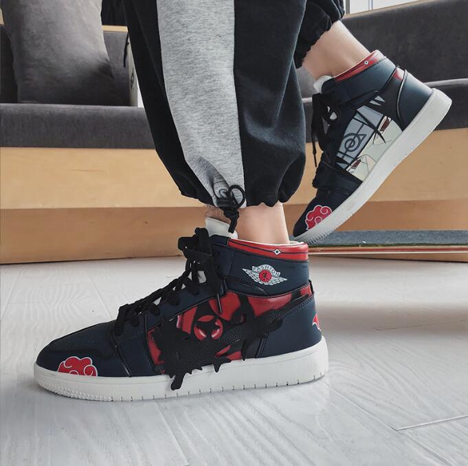 Anime Printing High Top Running Shoes Pu Sneakers for Men Boys Students All-match Casual Shoes, Brown
Anime Printing High Top Running Shoes Pu Sneakers for Men Boys Students All-match Casual Shoes, Brown