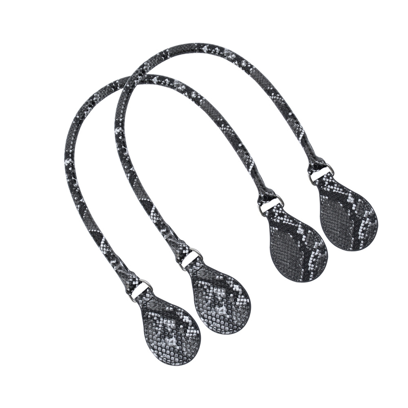 TANQU Concise Round Leather Belt Handle with D Buckle Drops for Classic Mini Obag Basket Bucket City Chic Women Handbag O Bag 220610