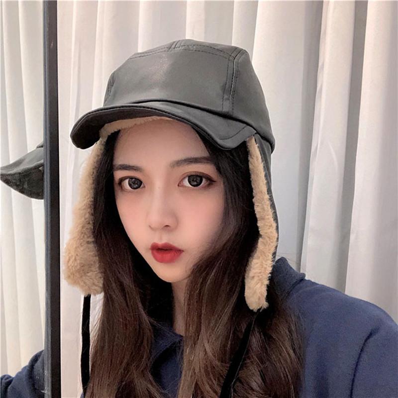Berets Winter Faux Fur Leather Wind-proof Velvet Warm Ear Protector Hat Ski Bomber HatsBerets, White
Berets Winter Faux Fur Leather Wind-proof Velvet Warm Ear Protector Hat Ski Bomber HatsBerets, White