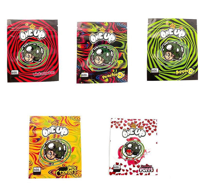 EMPTY Edibles Packaging mylar bags 600mg on eup gummy candy Bag 6 types sour brite crawlers Fruit plastic resealable edible childproof zipper package baggies
EMPTY Edibles Packaging mylar bags 600mg on eup gummy candy Bag 6 types sour brite crawlers Fruit plastic resealable edible childproof zipper package baggies