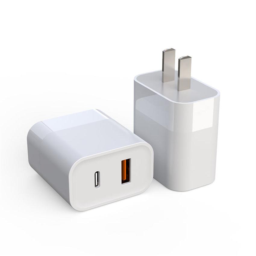 Cell Phone Chargers PD USB and Type-C 2 Ports Quick Charger QC3.0 Fast Phone Charging Adapter332W
Cell Phone Chargers PD USB and Type-C 2 Ports Quick Charger QC3.0 Fast Phone Charging Adapter332W