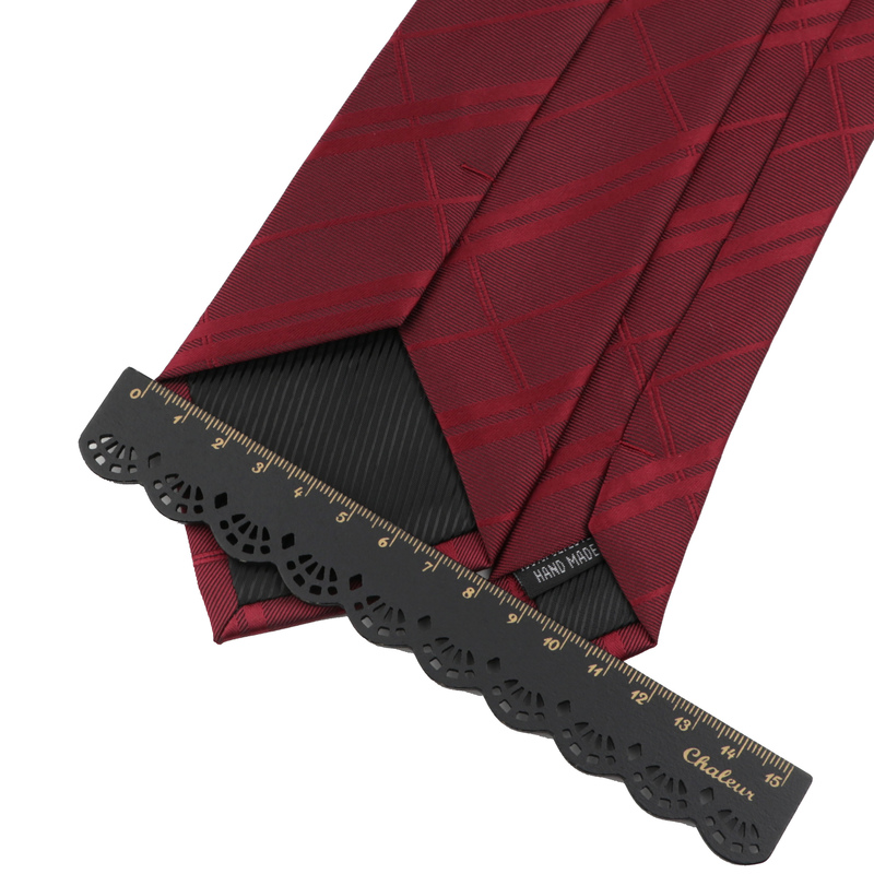 Classic Silk Men Plaid Neck Ties 8cm Striped Tie for Formal Wear Business Suit Wedding Party Gravatas Male Gift Accessory 220409