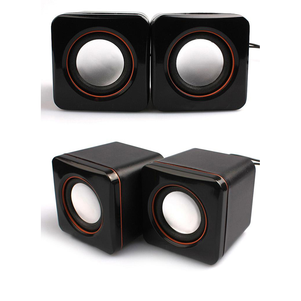 Universal USB 20 Music Speaker 35mm Pulg Mini Music Stereo Speakers For Multimedia Desktop Computer Notebook