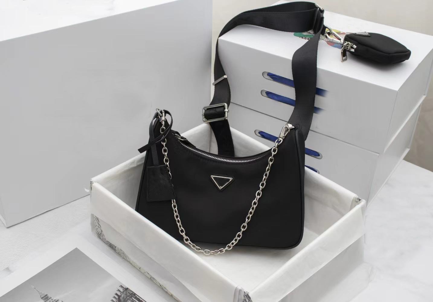 5A Women Shoulder SS Messenger Bags Lady 2022 Fashion Luxury Handbags Cross Body Famous Designer Hasp Removable Leather Straps Popular Female Purse reedition, 15
5A Women Shoulder SS Messenger Bags Lady 2022 Fashion Luxury Handbags Cross Body Famous Designer Hasp Removable Leather Straps Popular Female Purse reedition, 15