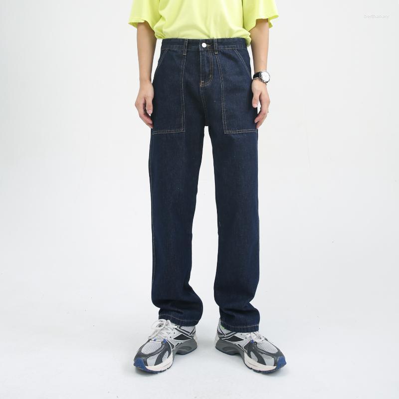 Men' Jeans Vintage Washed Straight Men Trendy Streetwear Wide Legs Casual Daddy Pants Male Net Celebrity Fashion Denim TrousersMen' Bert22, Deep blue 287
Men' Jeans Vintage Washed Straight Men Trendy Streetwear Wide Legs Casual Daddy Pants Male Net Celebrity Fashion Denim TrousersMen' Bert22, Deep blue 287