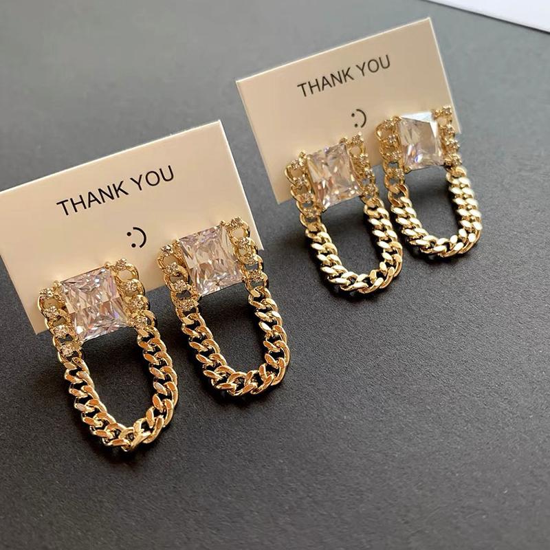 Dangle & Chandelier Fashion Metal Zircon Chain Tassel Earrings 2022 Trend Exaggerated Square Crystal Oorbellen Brincos Party AccessoDangle
Dangle & Chandelier Fashion Metal Zircon Chain Tassel Earrings 2022 Trend Exaggerated Square Crystal Oorbellen Brincos Party AccessoDangle