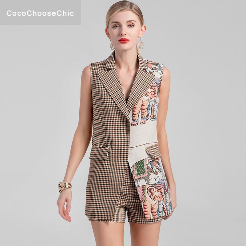 Women' Tracksuits Designer Summer Short Sets 2022 Spring Runway Women Pants Fashion Printed Sleeveless Vest Blazer And Shorts Two Piece Sui, Champagne
Women' Tracksuits Designer Summer Short Sets 2022 Spring Runway Women Pants Fashion Printed Sleeveless Vest Blazer And Shorts Two Piece Sui, Champagne