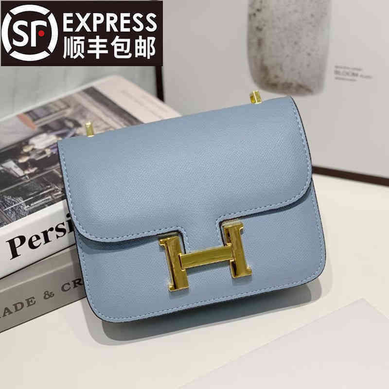 Designer Bags Herme Constancebag Mini New Stewardess h Buckle Kangkang Single Shoulder Messenger Mobile Phone Bag YueyueKFUE, Elephant grey trumpet silk scarf
Designer Bags Herme Constancebag Mini New Stewardess h Buckle Kangkang Single Shoulder Messenger Mobile Phone Bag YueyueKFUE, Elephant grey trumpet silk scarf