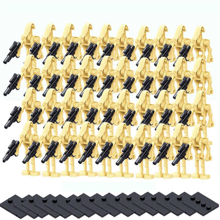 100pcs Whole Minifigures Space Battle Droid Army Figure Model Set Building Bricks Blocks Kits Brick Toys For Children Q06302653
100pcs Whole Minifigures Space Battle Droid Army Figure Model Set Building Bricks Blocks Kits Brick Toys For Children Q06302653