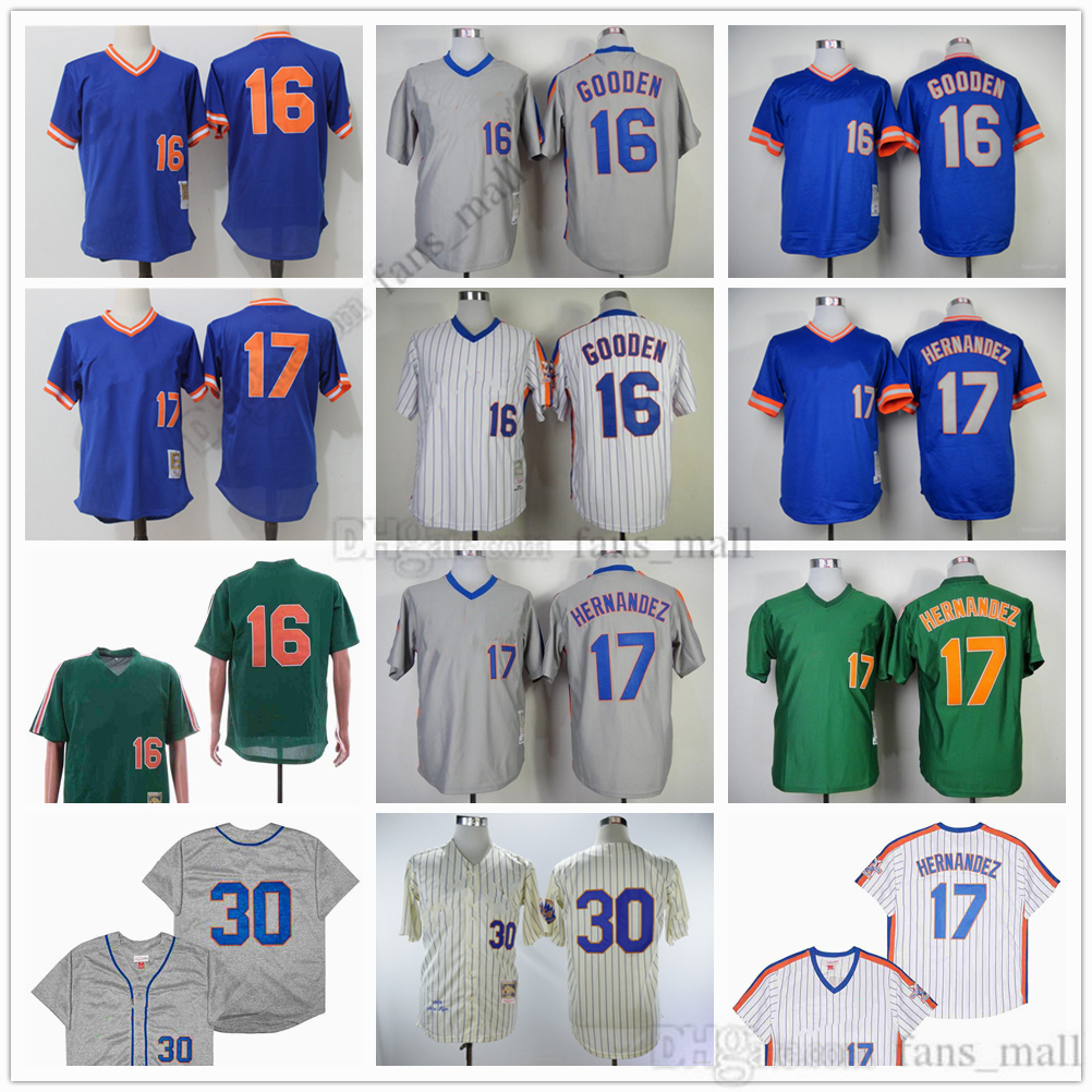 Movie Mitchell and Ness Baseball Jersey Vintage 16 Dwight Gooden Jersey 17 Keith Hernandez 30 Michael Conforto Stitched Breathable Sport Sale High Quality Man, As picture (with team name)
Movie Mitchell and Ness Baseball Jersey Vintage 16 Dwight Gooden Jersey 17 Keith Hernandez 30 Michael Conforto Stitched Breathable Sport Sale High Quality Man, As picture (with team name)