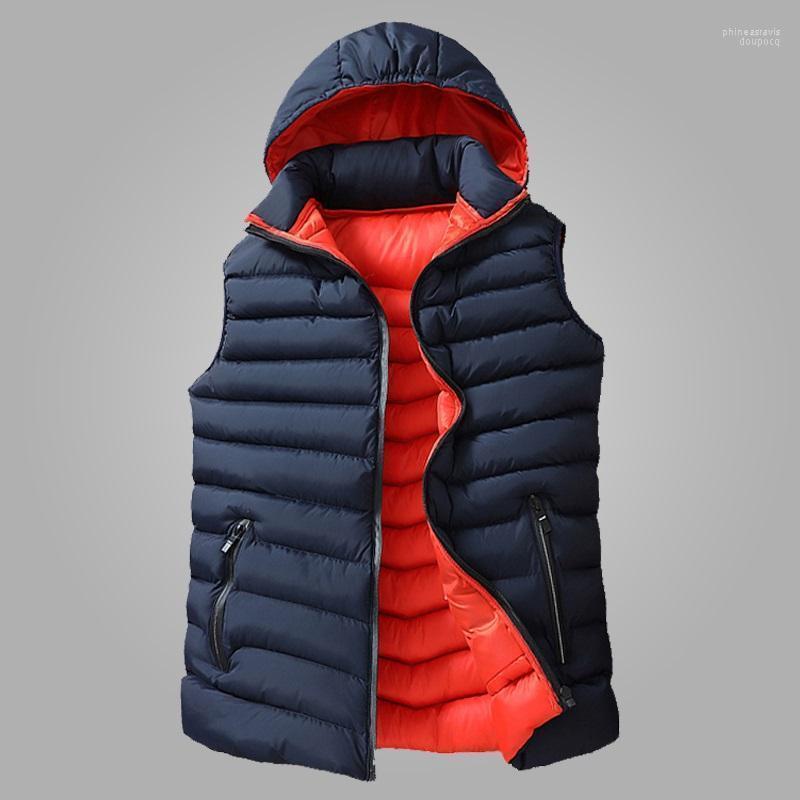 Men's Vests Arrival Fashion Hooded Winter Vest Men Thickening Cotton Wadded Zipper Slim Waistcoat Male Sleeveless Jacket Phin22, Green
Men's Vests Arrival Fashion Hooded Winter Vest Men Thickening Cotton Wadded Zipper Slim Waistcoat Male Sleeveless Jacket Phin22, Green