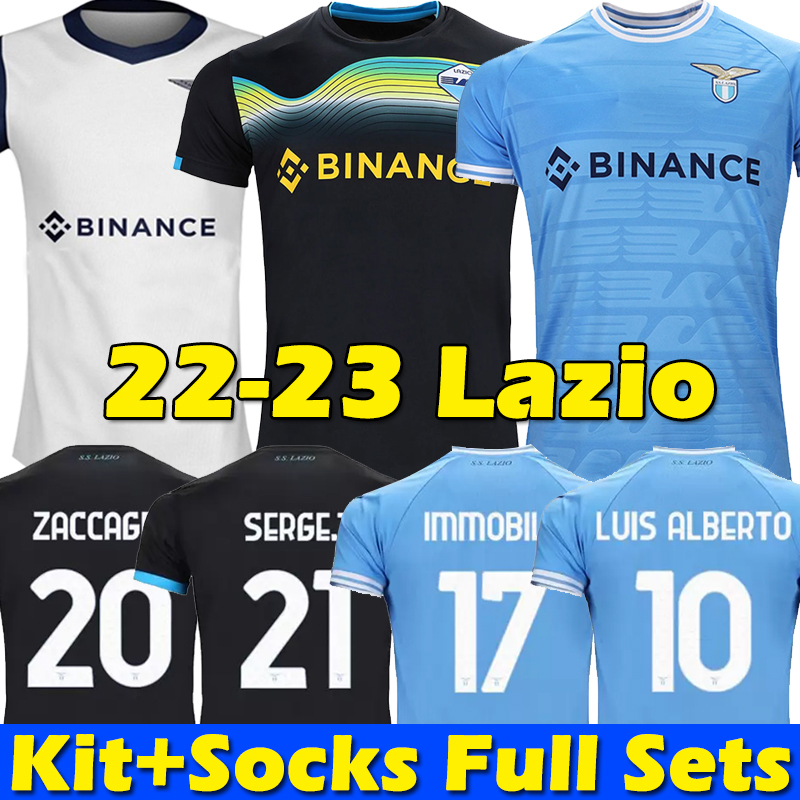 22/23 LAZIO Soccer Jerseys 2022 2023 IMMOBILE F. Anderson PEDRO LUIS ALBERTO J.CORREA Zaccagni SERGEJ LAZZARI Football Shirts Mens Kids kits uniforms, 22-23 home kits+socks
22/23 LAZIO Soccer Jerseys 2022 2023 IMMOBILE F. Anderson PEDRO LUIS ALBERTO J.CORREA Zaccagni SERGEJ LAZZARI Football Shirts Mens Kids kits uniforms, 22-23 home kits+socks