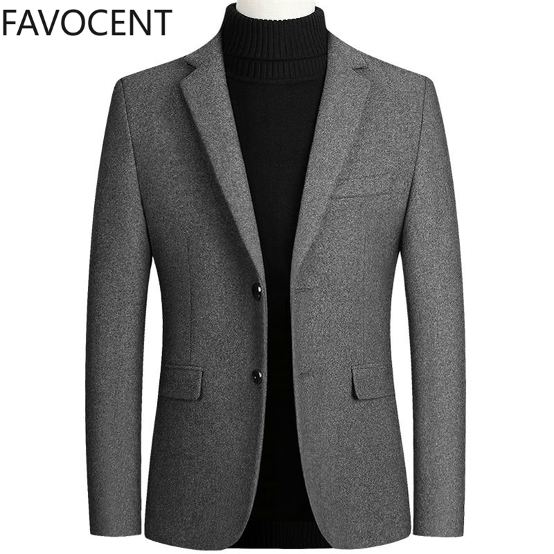 High Quality Mens Wool Suit Coat Wool Blends Casual Blazers Men Suit Top Male Solid Business Casual Mens Coats and Jackets 201104, Navy
High Quality Mens Wool Suit Coat Wool Blends Casual Blazers Men Suit Top Male Solid Business Casual Mens Coats and Jackets 201104, Navy