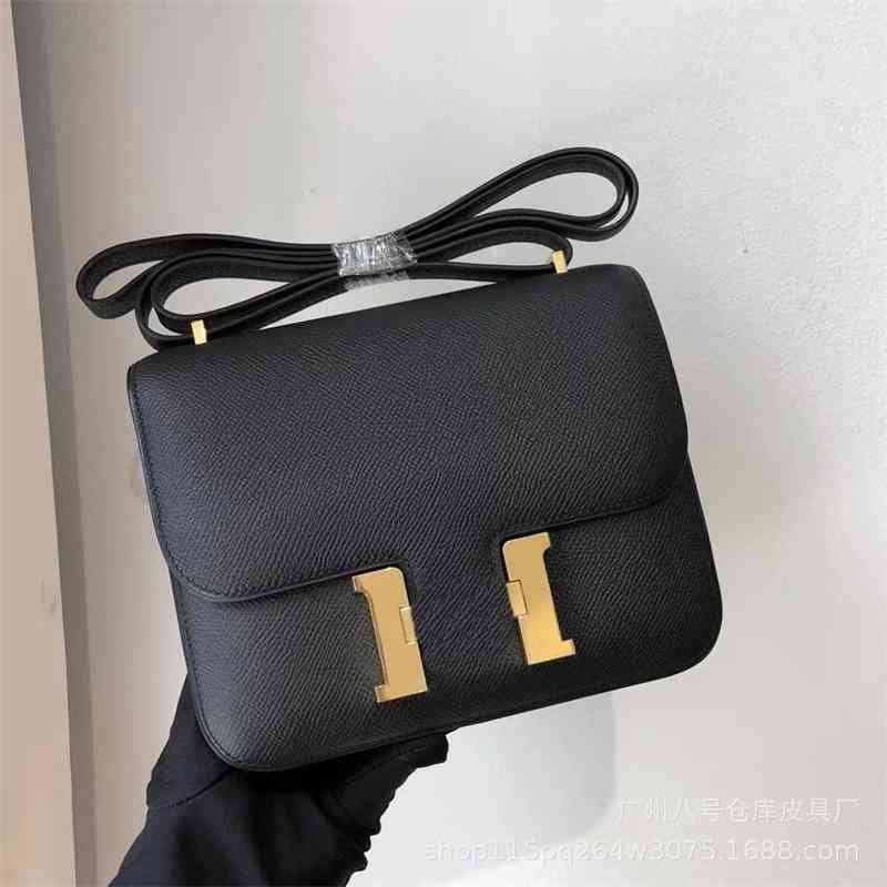 Constan Handbags Designer Herme High End Quality h Buckle Kangkang Hand Print Stewardess Tofu Leather Women's Single Shoulder Small Square Bag, Orange 23cm
Constan Handbags Designer Herme High End Quality h Buckle Kangkang Hand Print Stewardess Tofu Leather Women's Single Shoulder Small Square Bag, Orange 23cm