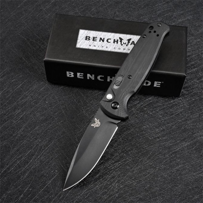 High Quality Benchmade 4300 Pocket Folding Knife 154CM Satin / Black Titanium Coating Drop Point Blade G10 Handle Outdoor Camping Hiking EDC Folder Knives
High Quality Benchmade 4300 Pocket Folding Knife 154CM Satin / Black Titanium Coating Drop Point Blade G10 Handle Outdoor Camping Hiking EDC Folder Knives