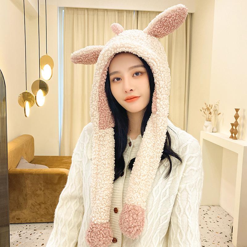 Berets Female Autumn And Winter Ears Move Hat Korean Cute Dinosaur Pullover Creative Student Warm Lamb Wool Lei Feng Ski Caps, Green
Berets Female Autumn And Winter Ears Move Hat Korean Cute Dinosaur Pullover Creative Student Warm Lamb Wool Lei Feng Ski Caps, Green