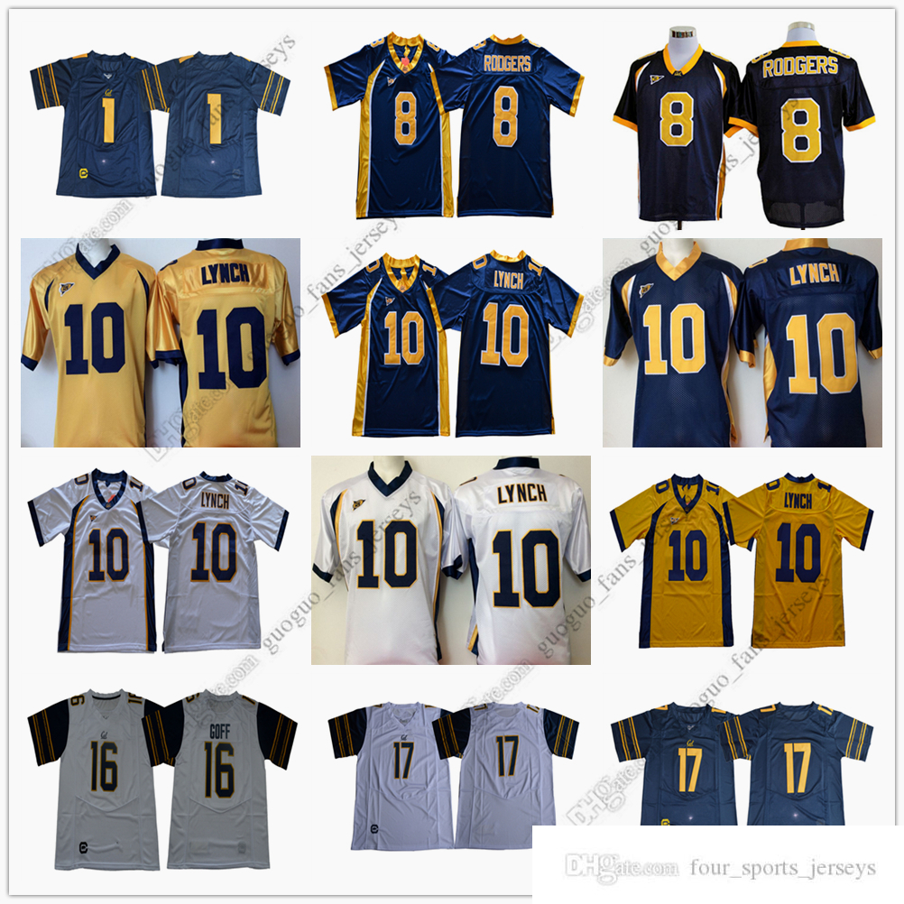 NCAA California Golden Bears Football Jersey 10 Marshawn Lynch 17 Vic Wharton III 16 Jared Goff 1 Melquise Stovall High Quality Jerseys Size --XXXL1, As picture
NCAA California Golden Bears Football Jersey 10 Marshawn Lynch 17 Vic Wharton III 16 Jared Goff 1 Melquise Stovall High Quality Jerseys Size --XXXL1, As picture
