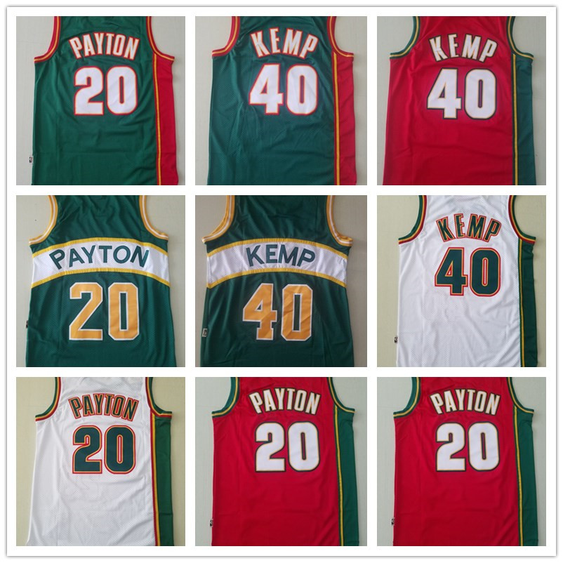 mens Seattle Jersey Super Gary 20 Payton Sonics Shawn 40 Kemp Basketball Shorts Basketball Jerseys red white Blue, Color
mens Seattle Jersey Super Gary 20 Payton Sonics Shawn 40 Kemp Basketball Shorts Basketball Jerseys red white Blue, Color