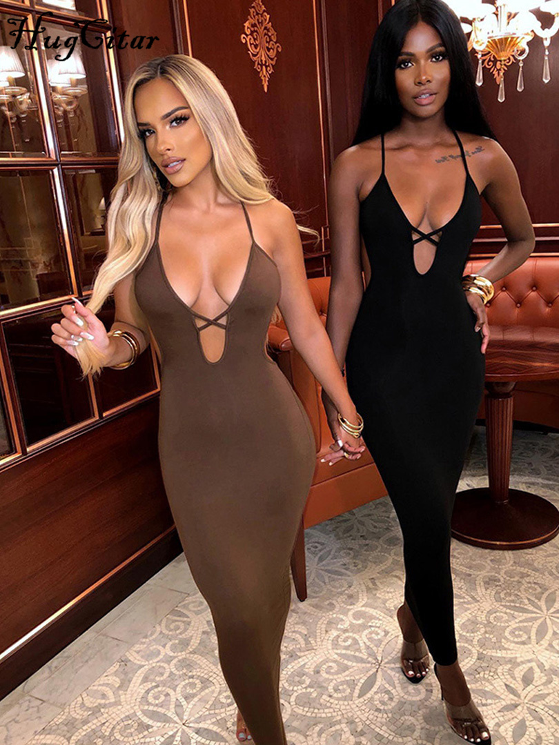 Solid Slip Hollow Out Sleeveless Backless Revealing Maxi Dress 2022 Summer Bodycon Skinny Fashion Y2K Outfit Clothing, Black
Solid Slip Hollow Out Sleeveless Backless Revealing Maxi Dress 2022 Summer Bodycon Skinny Fashion Y2K Outfit Clothing, Black