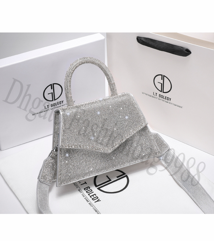 Women Fashion Diamond Sparkly Crossbody Bags Luxury Brand Woman Totes Lady Handbags Rhinestone Diamante Ladies Purses Shoulder Square, Make up the difference (no bag)
Women Fashion Diamond Sparkly Crossbody Bags Luxury Brand Woman Totes Lady Handbags Rhinestone Diamante Ladies Purses Shoulder Square, Make up the difference (no bag)
