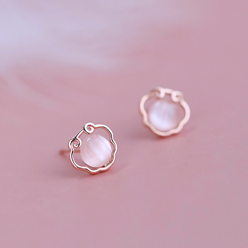 Earrings 925 Pure Silver Needle Ruyi Long Life Lock Earrings Female 2021 New Fashion Chinese Wind
Earrings 925 Pure Silver Needle Ruyi Long Life Lock Earrings Female 2021 New Fashion Chinese Wind