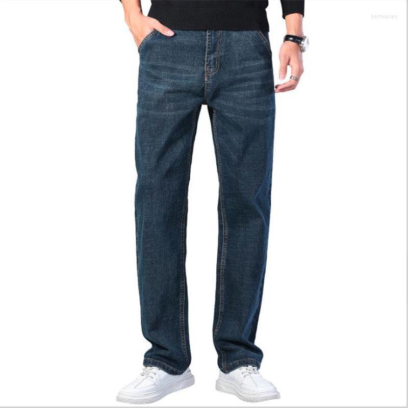 Men's Jeans Men's Straight Loose Baggy Autumn Brand Classic Style Stretch Pants Male Plus Fat Denim Trousers Size 48Men's Bert22, W02blue
Men's Jeans Men's Straight Loose Baggy Autumn Brand Classic Style Stretch Pants Male Plus Fat Denim Trousers Size 48Men's Bert22, W02blue