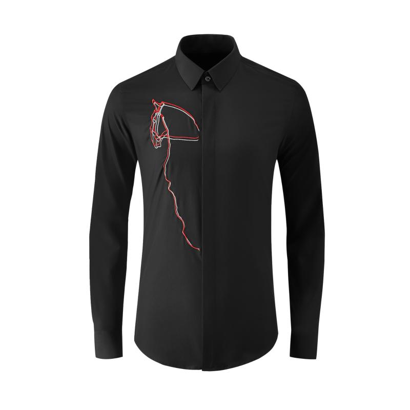 Men's Casual Shirts Autumn And Winter Horse Embroidery Men's Ethnic Elements National Style Cotton Spinning Slim SportsmanMen's, White
Men's Casual Shirts Autumn And Winter Horse Embroidery Men's Ethnic Elements National Style Cotton Spinning Slim SportsmanMen's, White