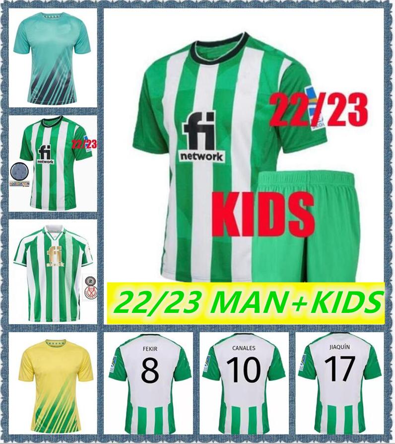 22 23 real Betis soccer Jerseys JOAQUIN B.Iglesias camiseta de futbol Juanmi FEKIR 2022 2023 special-edition football shirts copa FINAL MEN KIDS KITS
22 23 real Betis soccer Jerseys JOAQUIN B.Iglesias camiseta de futbol Juanmi FEKIR 2022 2023 special-edition football shirts copa FINAL MEN KIDS KITS