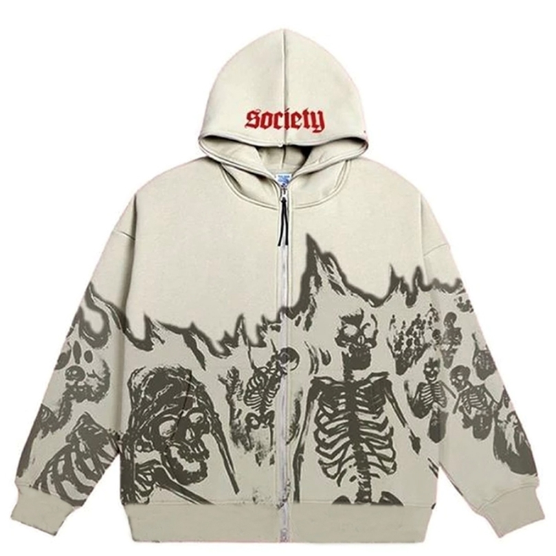 Y2K Emo Men Streetwear Vintage Skull Hoodie Zip Up Hoodies Grunge Oversized Sweatshirt Gothic Tops Harajuku Alt Jackets Clothes 220721
Y2K Emo Men Streetwear Vintage Skull Hoodie Zip Up Hoodies Grunge Oversized Sweatshirt Gothic Tops Harajuku Alt Jackets Clothes 220721