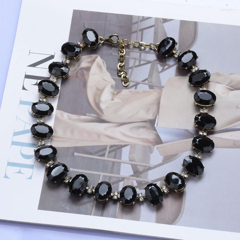 Pendant Necklaces Fashion Black Rhinestone Choker Necklace Women Vintage Chain Costume Jewelry Crystal Bib Statement Girls JelweryPendant Si
Pendant Necklaces Fashion Black Rhinestone Choker Necklace Women Vintage Chain Costume Jewelry Crystal Bib Statement Girls JelweryPendant Si