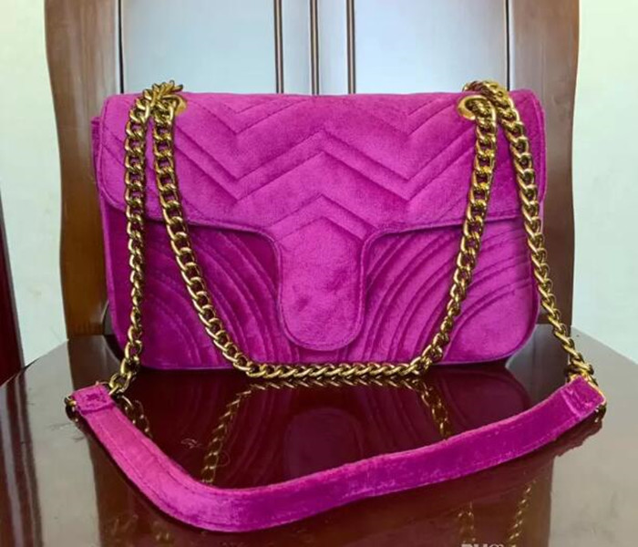 Hot Fashion Women Shoulder Bags Classic Gold Chain 26cm Velvet Bag Heart Style Women purse Designer Handbag Tote Messenger Handbags, Freight link
Hot Fashion Women Shoulder Bags Classic Gold Chain 26cm Velvet Bag Heart Style Women purse Designer Handbag Tote Messenger Handbags, Freight link