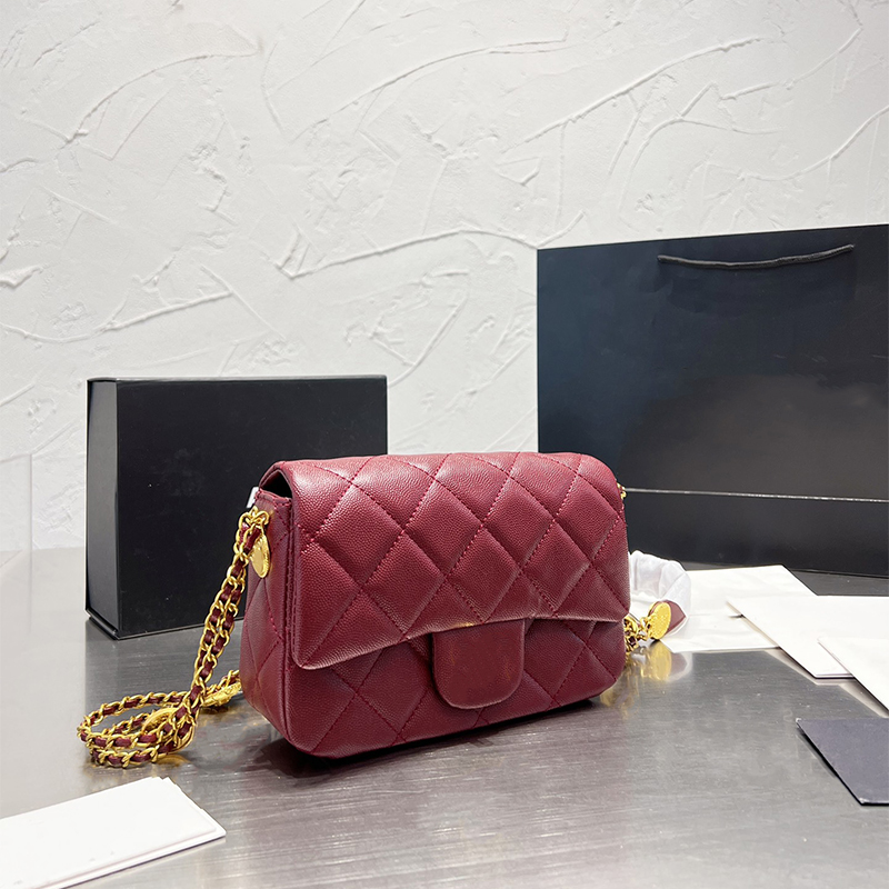 Latest Gold Coin Chain Bags Luxury Brand One Shoulder Fashion Lambskin Crossbody Bags High Quality Classic Quilted Totes Wallet 2022 Women's Tote Handbag, Black
Latest Gold Coin Chain Bags Luxury Brand One Shoulder Fashion Lambskin Crossbody Bags High Quality Classic Quilted Totes Wallet 2022 Women's Tote Handbag, Black
