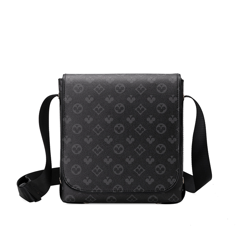 Flip Shoulder Bag Fashion Men's Messenger sac Horizontal Casual Computer Briefcase Printing Plaid Business Bag, Poker flower black
Flip Shoulder Bag Fashion Men's Messenger sac Horizontal Casual Computer Briefcase Printing Plaid Business Bag, Poker flower black