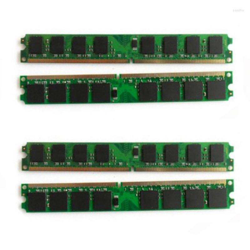 RAMs Pieces Set DDR2 2GB 800Mhz PC2-6400 DIMM Desktop PC RAM 240 Pins 1.8V NON ECC 2RX8 2-Sides 8Chips Per Side No-ECCRAMs
RAMs Pieces Set DDR2 2GB 800Mhz PC2-6400 DIMM Desktop PC RAM 240 Pins 1.8V NON ECC 2RX8 2-Sides 8Chips Per Side No-ECCRAMs
