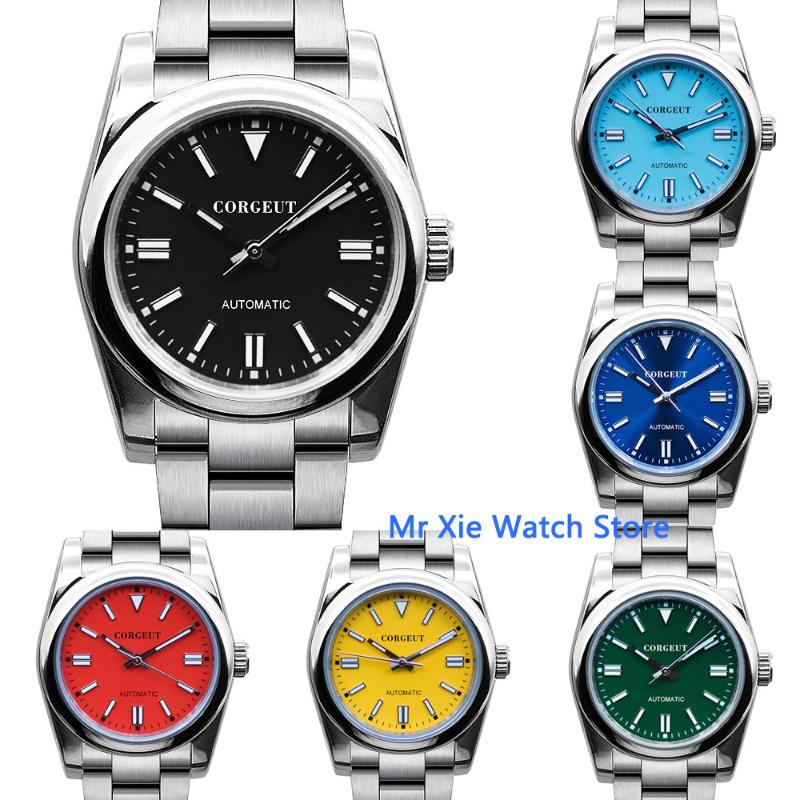 Wristwatches 36mm/40mm Mens Automatic Mechanical Watch Seagull NH35 MIYOTA 8215 Movement Sapphire Glass Luminou Men's WatchWristwatches, No11
Wristwatches 36mm/40mm Mens Automatic Mechanical Watch Seagull NH35 MIYOTA 8215 Movement Sapphire Glass Luminou Men's WatchWristwatches, No11