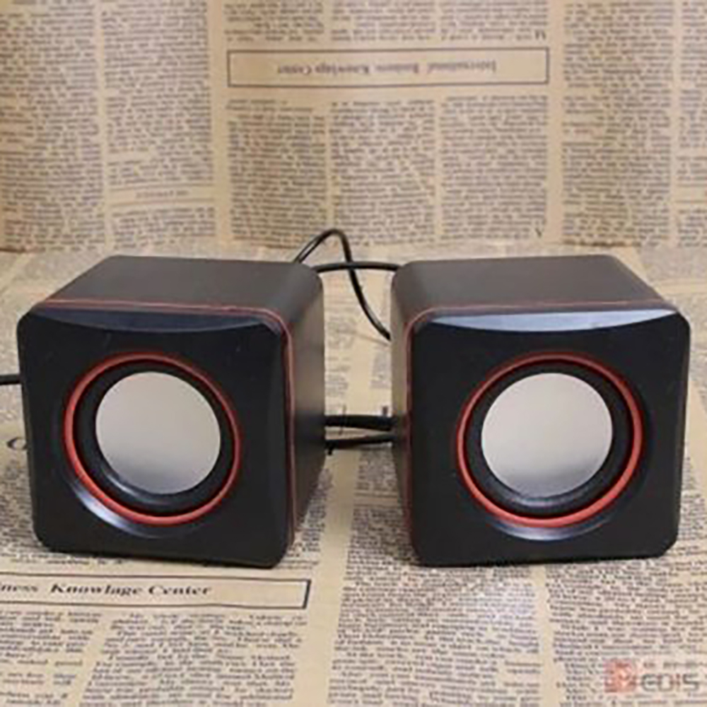Universal USB 20 Music Speaker 35mm Pulg Mini Music Stereo Speakers For Multimedia Desktop Computer Notebook