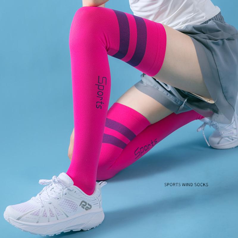 Sports Socks Pair Compression Breathable Non-slip Soccer Running Fitness Protect Woman Stripe StockingsSports, Green-b
Sports Socks Pair Compression Breathable Non-slip Soccer Running Fitness Protect Woman Stripe StockingsSports, Green-b
