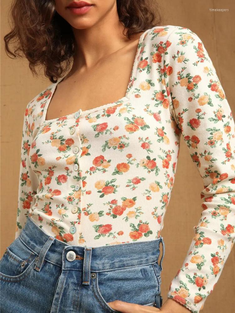 Women's Knits & Tees Women Flowers Pattern Knit Sweater Shirt Caridigan 2022 Square Collar Long Sleeve Single-Breasted Slim Knitwear TopsWom, Top
Women's Knits & Tees Women Flowers Pattern Knit Sweater Shirt Caridigan 2022 Square Collar Long Sleeve Single-Breasted Slim Knitwear TopsWom, Top