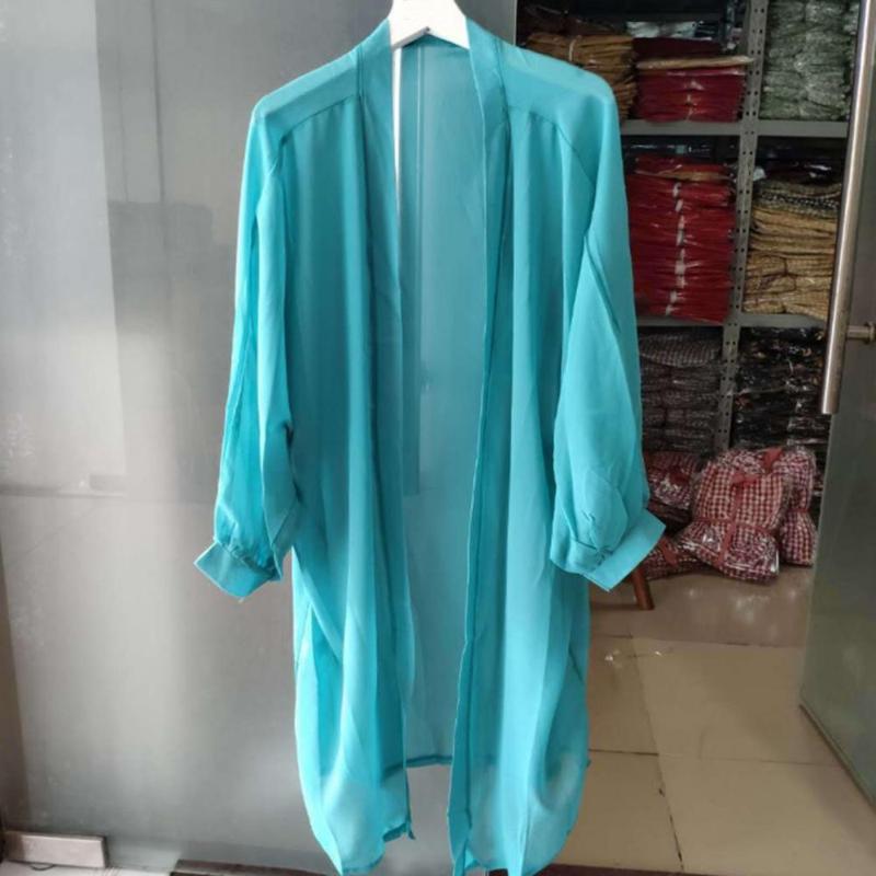 Women's Swimwear Women Summer Sleeve Solid Color Anti Sun Thin Cardigan Midi Coat Female Beach Kimono Long Batwing DropshipWomen's, Blue
Women's Swimwear Women Summer Sleeve Solid Color Anti Sun Thin Cardigan Midi Coat Female Beach Kimono Long Batwing DropshipWomen's, Blue